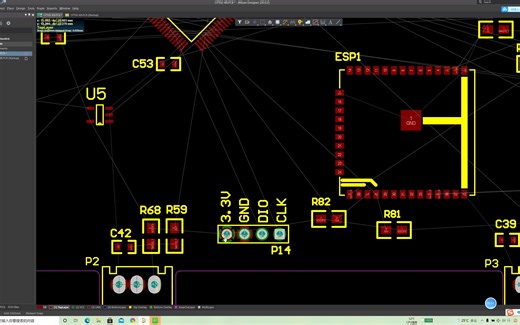 Altium Designer 20 多层板PCB内电层的通过Place Line进行分割-AD20教程