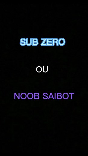 Sub Zero vs Noob Saibot: The Ultimate Showdown