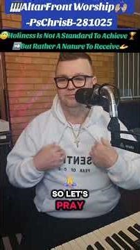 😇Holiness Is Not A Standard To Achieve🏆➡️But Rather A Nature To Receive🫴