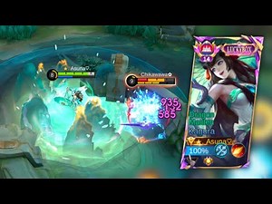 Non-Freestyle Dragon Maiden Kagura with Flameshot 🔥 | Mobile Legends