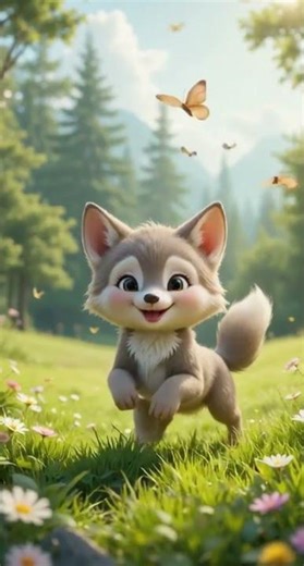 Cute Baby Wolf Adventure 🐺🌲 | Fun Forest Journey | Wonder Animal Club