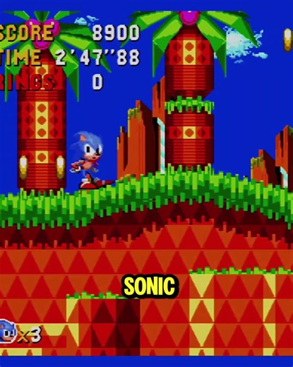Never Fall Asleep While Playing Sonic the Hedgehog #shortvideo #sonicthehedgehog