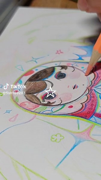 Colorful Sketches: A Journey with Colored Pencils