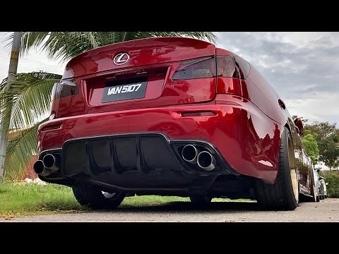 PERFECT SOUNDING FULL EXHAUST LEXUS IS250 WITH HEADERS?!