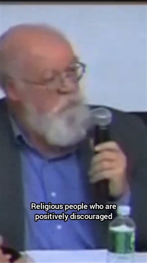 Daniel Denett: What if you're wrong? #logic #shorts #debate #god