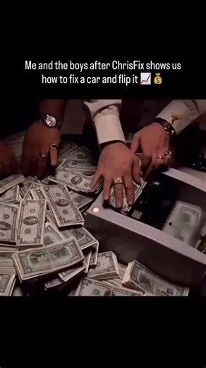 ChrisFix on Instagram: "New video 12:00pm noon Eastern time zone today on YouTube! How to buy a car real cheap bc it’s broken, then fix it and clean it up and sell it for a healthy profit! 💰 💰 💰 #ChrisFix"