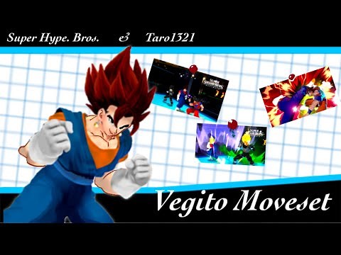 Vegito Moveset Overview SSBU Mods