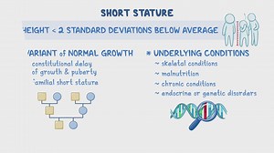 Video: Approach to short stature: Clinical sciences - Video Explanation! | Osmosis | Osmosis
