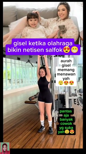Gisel is so sexy when she exercises😱#Gisel#shortfeed#shorts