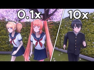 Yandere Simulator, But Game Speed Is Random