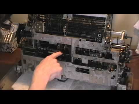 Fran Fixes It! - How to take apart and service the IBM Selectric II Typewriter.