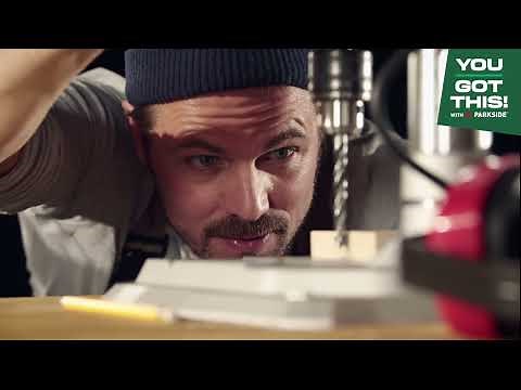Parkside Tutorial: How To Use The Parkside Pillar Drill