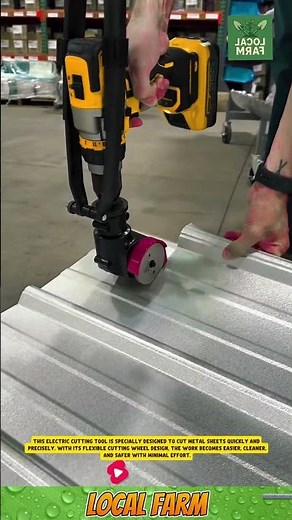 Innovation in efficient, fast, and neat metal cutting with modern electric cutting tools."