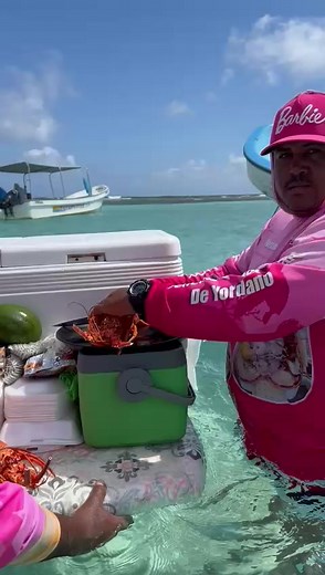 Langosta y Mariscos en Los Juanes, Venezuela