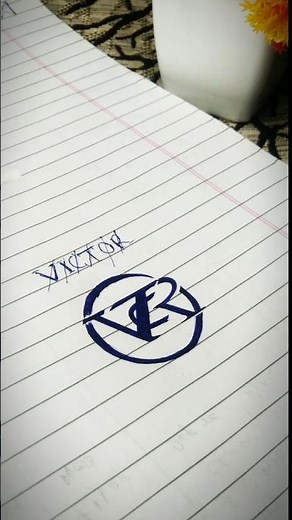 “Victor Name Logo ✨ (Must Watch!)”#logo #logoart #namelogo #shorts