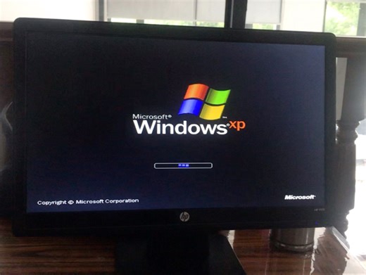Windows Xp 电脑开机