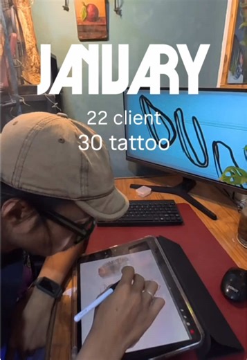 Energi Positif Bulan Januari di Dunia Tato