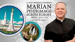 39 reactions | Join Fr. Chris Alar, MIC, on a pilgrimage to Marian...