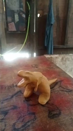my second clay animation ( tyrannosaurus Rex)