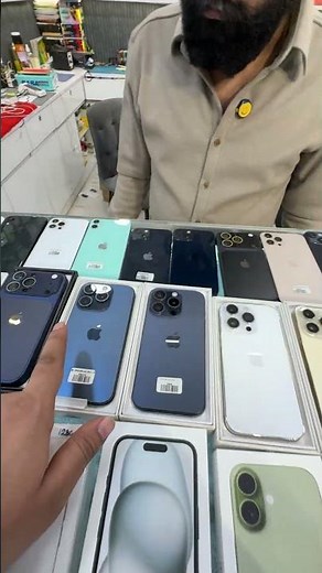 Cheapest iPhone Market in Delhi 🔥| Second Hand Mobile Used Phone iPhone 16, iPhone 15Pro, 17Pro