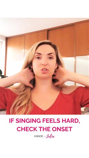 If Singing Feels Hard, Check the Onset #SingingTechnique #Phonation #VocalPedagogy