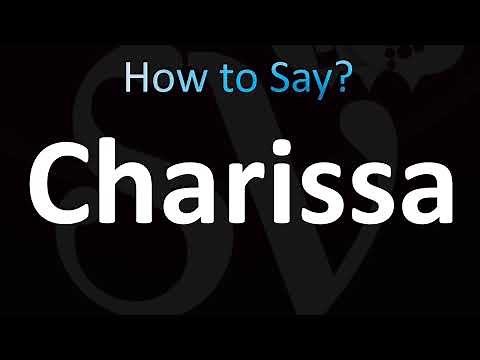 How to Pronounce Charissa (CORRECTLY!)