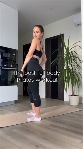 Transform your body with the best full-body Pilates workout! ✨ Dive into a comprehensive routine that targets every muscle group, leaving you feeling strong and energized. 🚀 Ready to experience the power of Pilates? Click for more exercises at the link in bio! 🌟 | OrganicFit
