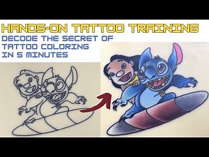 Decode the Art of Tattoo Coloring in Just 5 Minutes