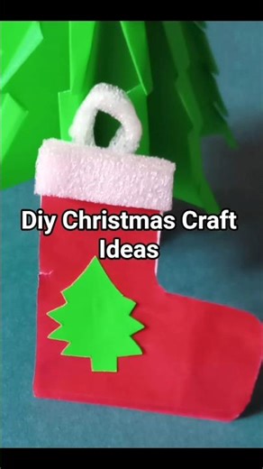 Diy Easy Paper Christmas stocking 🎅| DIY क्रिसमस स्टॉकिंग🧦#shorts #trending#viral #youtubeshorts#diy