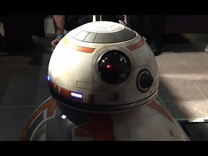 Meeting BB-8 from Star Wars The Force Awakens!