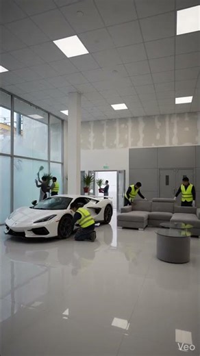 April 21, 2026 Ultimate Car Showroom Makeover Timelapse (Before & After)❣️ #interiordesign