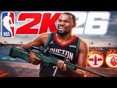 BEST KEVIN DURANT 6'10 BUILD DOMINATION TUTORIAL LEARN THESE MOVES NBA2K26