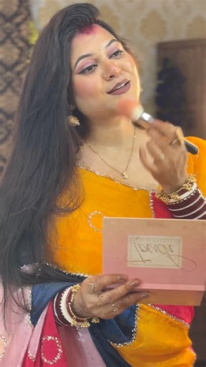 This Multicolor Saree Look Is Breaking the Internet 🔥 | Indian Traditional Saree & Makeup look