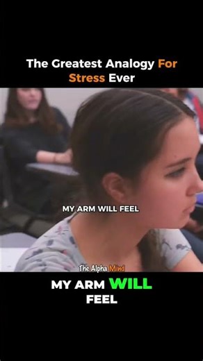 The Glass of Water Analogy: Heavy Worries? Put Them Down! #shorts