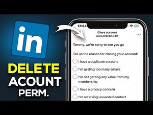 How To Delete Linkedin Account (Permanently) - Easy Guide