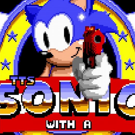 Sonic With The Gun #shorts