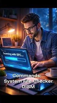 SFC Command Scans, detects and repairs corrupted or missing system files in windows