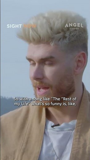 Hear my heart behind Rest of My Life, featured in the Angel Studios Motion Picture “SIGHT”.