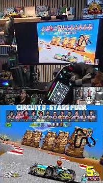 Classic retro racers on modern sim gear with POV: Power Drift D4 (1988) By SEGA #SEGA #powerdrift