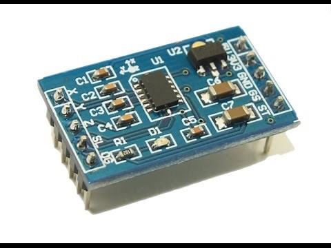MMA7361 Accelerometer Tutoral (part 2)