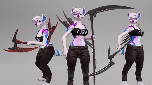 Transforming Scythe (VRCHAT + Quest)