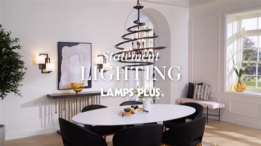 Make 👏🏼 a 👏🏼 Statement 🙌🏼 Big and bold lighting stands on its own and makes a clear visual expression of you and your style. From entryways to living rooms – and even bathrooms – let unique and oversized fixtures infuse your home with panache, elegance, and confidence. #myLampsPlus Shop lighting: https://bit.ly/3q0geev Featured: Shane Bronze Modern Swirl Chandelier- Style U8950 Planet Black Modern Chandelier- Style K6114 Sierra Distressed Bronze Pendant- Style 34V35 Campanelli Bronze & Bra