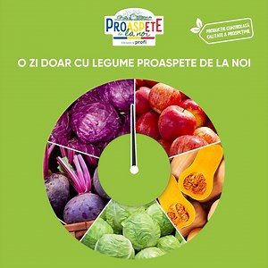62K views · 111 reactions | Nu uita să consumi măcar un fruct și o legumă ca să fii sigur că îți iei toți nutrienții și ai parte de un gust autentic. Alege fructele și legumele Proaspete de la noi! ❤️ | Profi | Facebook