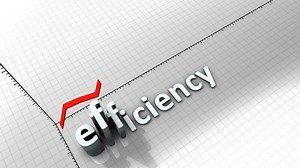 Growing chart - Efficiency, business, statistic, growth, improvement.