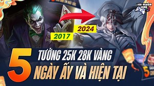 1.6M views · 10K reactions | Top 5 Tướng 25K và 28K Vàng Đáng Mua Nhất Ngày Ấy, Nhìn Lại Hành Trình 2017 - 2024 | Trải Nghiệm Game Tờ Nờ Gờ | Facebook