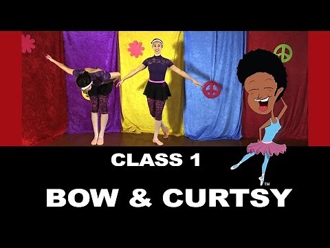 Ballet Class 1: Proper Bow and Curtsy - Nani Nani Kids - Online Ballet Class