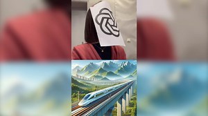 China's high-speed rail through the 'eyes' of AI