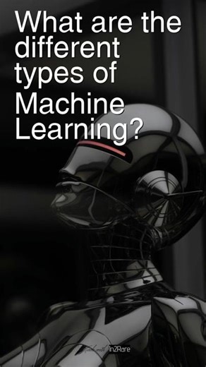 Today’s Question: What are the different types of Machine Learning? #interviewprep #datascience