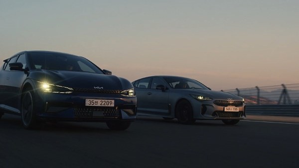 28K views · 1K reactions | A lot is changing, but our love of high performance never wavers. As the Kia Stinger takes its final lap, its bold acceleration rockets by in a new form – starting with the thundering 576 horsepower EV6 GT. | Kia Worldwide | Facebook