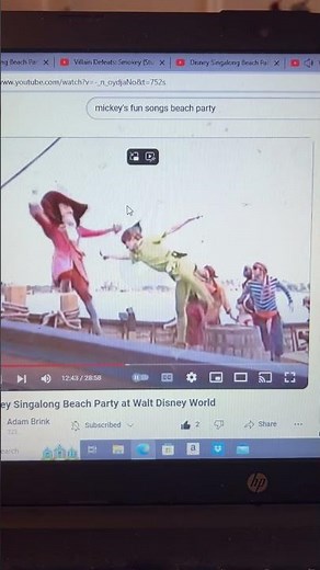 Disneys Mickeys Fun Songs Stuart Little Smashes Captain Hook With A Tree 🌳 Branch Down To The Water